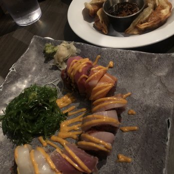 Harumi - Gyoza and Over-The-Rainbow Roll - Japanese Near Me - Phoenix, Arizona Harumi - Gyoza and Over-The-Rainbow Roll - Japanese Near Me - Phoenix, Arizona