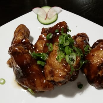 Kizuna - Korean Chicken Wings (tempura fried and Soy Ginger glaze) - Sushi Bars Near Me - Vienna, Virginia Kizuna - Korean Chicken Wings (tempura fried and Soy Ginger glaze) - Sushi Bars Near Me - Vienna, Virginia