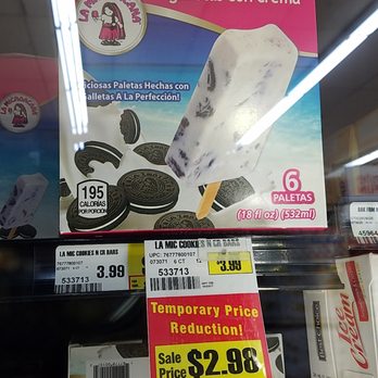 El Rancho Supermercado - Cookies and cream pops - International Grocery Near Me - Fort Worth, Texas