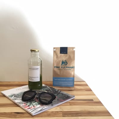 Pink Elephant Coffee Shop by null