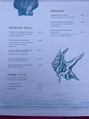 Menu photo 2 Mita Mary Boat Club Punta de Mita, NAY