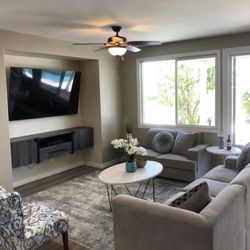 Terra Lago Lake Rental - Living room