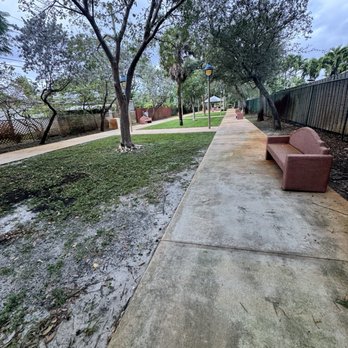 Donn Eisele Park - Walking through the park - Parks Near Me - Wilton Manors, Florida