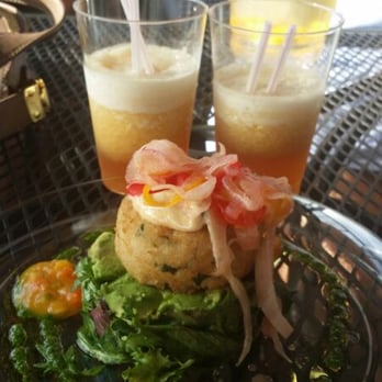 Frying Pan NYC - Frozen dark & stormy. Avocado crab cake. - Bars Near Me - New York, New York Frying Pan NYC - Frozen dark & stormy. Avocado crab cake. - Bars Near Me - New York, New York