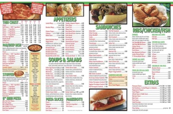 Menu photo 3 Nardi's Tower of Pizza Addison, IL