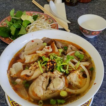 Cafe Diem - Bun bo Hue dac biet. Literal translation noodle beef the city Hue special absolutely delicious - Vietnamese Near Me - Philadelphia, Pennsylvania Cafe Diem - Bun bo Hue dac biet. Literal translation noodle beef the city Hue special absolutely delicious - Vietnamese Near Me - Philadelphia, Pennsylvania