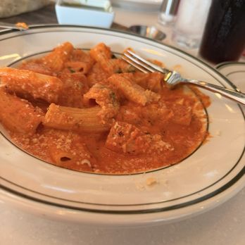 Jay Luigi - Took this photo to display how shallow the bowls are. The serving size is literally a single layer of pasta. No leftovers. $19 - Italian Near Me - St. Petersburg, Florida Jay Luigi - Took this photo to display how shallow the bowls are. The serving size is literally a single layer of pasta. No leftovers. $19 - Italian Near Me - St. Petersburg, Florida
