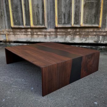 Arthouse Manufactory - Peruvian Walnut coffee table with epoxy resin. New York NY - Carpenters Near Me - Anaheim, California Arthouse Manufactory - Peruvian Walnut coffee table with epoxy resin. New York NY - Carpenters Near Me - Anaheim, California