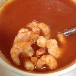 Mariscos El Acuario - Delicioso caldo de camarón