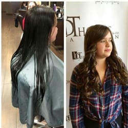 Jd Thomas & Co - Before and After Cut and Curls by Lori