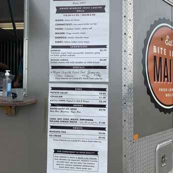 Bite Into Maine - Menu - Seafood Near Me - Cape Elizabeth, Maine