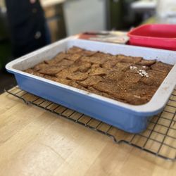 Wholesome Cafe - French toast just out of the oven