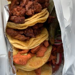 El Super Pollo - One chicken, one steak. Both orange. Taste the exact same.