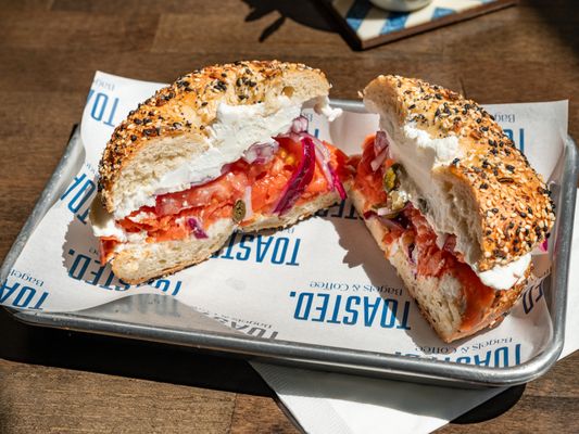 TOASTED. Bagels & Coffee by null