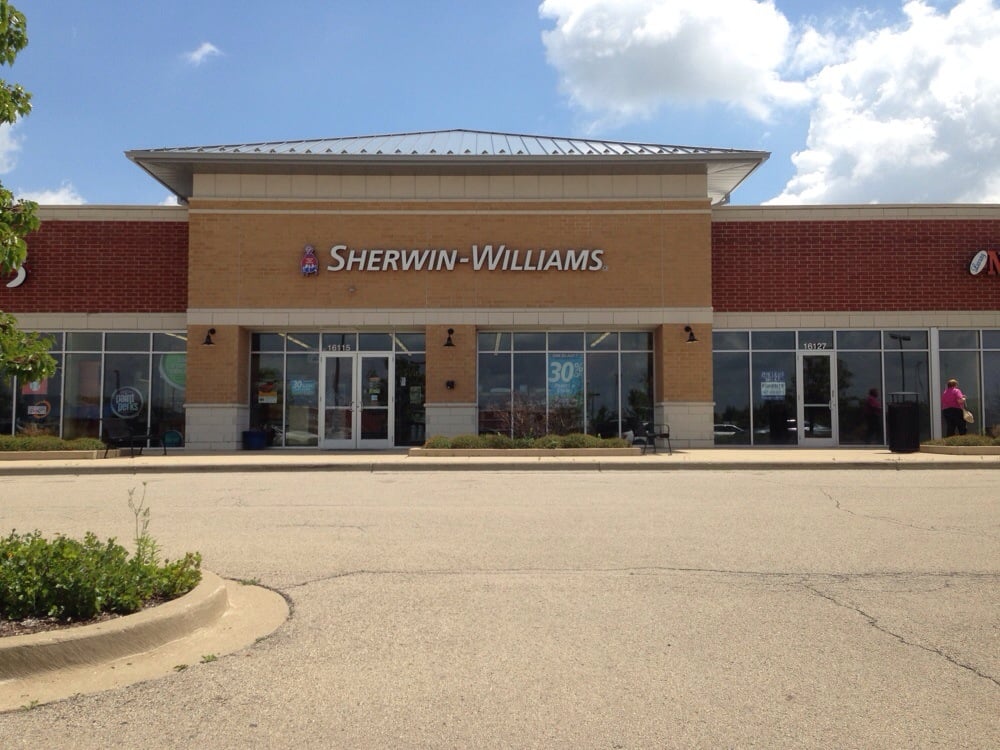 SHERWINWILLIAMS PAINT STORE 16115 S Farrell Rd, Lockport, IL Yelp