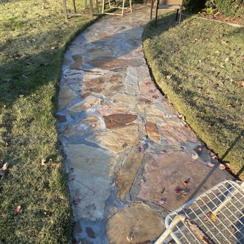 Mark Wayne Masonry - Walkway completed restored - Masonry/Concrete Near Me