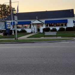 American Legion Post 159 - A nice view across the street. A party event going on inside tonight. 10/20/2019