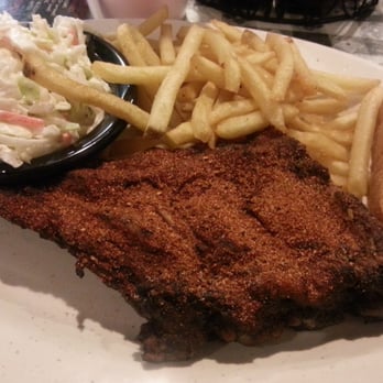 One & Only BBQ - 1/3 rack of dry rub ribs, fries, & coleslaw - Barbeque Near Me - Memphis, Tennessee One & Only BBQ - 1/3 rack of dry rub ribs, fries, & coleslaw - Barbeque Near Me - Memphis, Tennessee