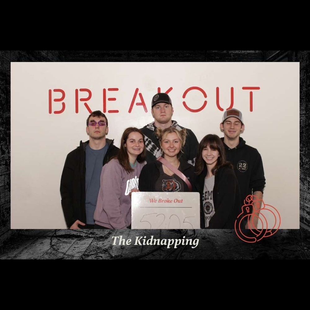 Broke out! Broke out!