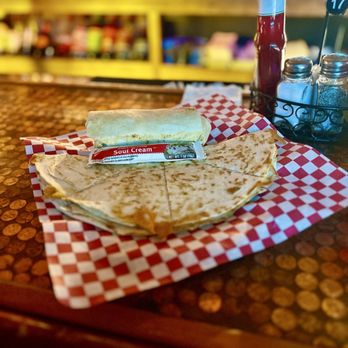 Ocotillo Lodge and Bar - Abby's famous Burgerito and a cheese quesadilla. - Bars Near Me - Bouse, Arizona Ocotillo Lodge and Bar - Abby's famous Burgerito and a cheese quesadilla. - Bars Near Me - Bouse, Arizona