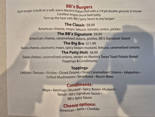 Menu photo 3 Burger Broz Roanoke, TX Menu photo 3 Burger Broz Roanoke, TX