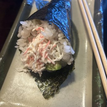 Sushi Yu - Spicy California Hand Roll - Sushi Bars Near Me - Riverton, Utah Sushi Yu - Spicy California Hand Roll - Sushi Bars Near Me - Riverton, Utah