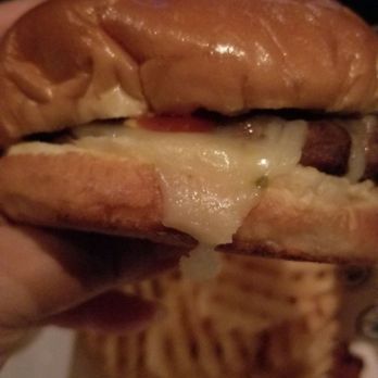 Regal Dole Cannery - Side view of cheeseburger with pepper jack cheese : decent sized burger - Cinema Near Me - Honolulu, Hawaii Regal Dole Cannery - Side view of cheeseburger with pepper jack cheese : decent sized burger - Cinema Near Me - Honolulu, Hawaii