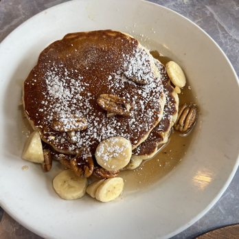 The Point Pancake House - BANANA FOSTER PANCAKES - Waffles Near Me - Gurnee, Illinois
