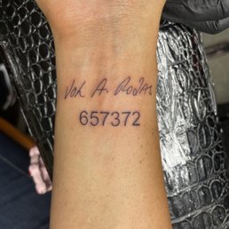Tattoo done by Cielo Tattoo done by Cielo