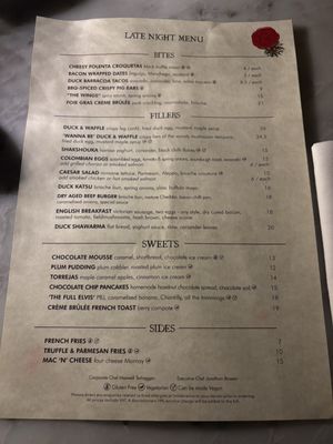 Menu photo 5 Duck & Waffle London, XGL Menu photo 5 Duck & Waffle London, XGL