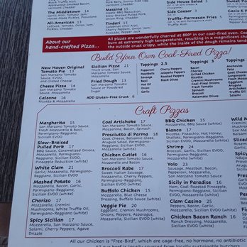 Sicily Coal Fired Pizza - Pizza Near Me - Middletown, Connecticut