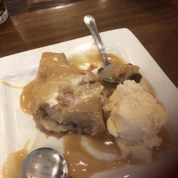 Anaya's Seafood Scratch Kitchen - Bread pudding with vanilla ice cream - Seafood Near Me - Richardson, Texas Anaya's Seafood Scratch Kitchen - Bread pudding with vanilla ice cream - Seafood Near Me - Richardson, Texas