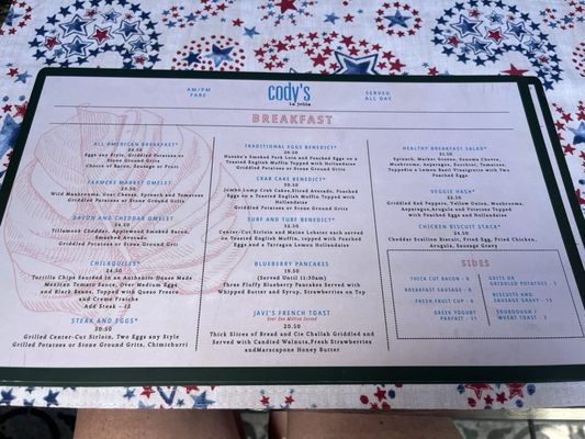 Menu photo 5 Cody's La Jolla La Jolla, CA Menu photo 5 Cody's La Jolla La Jolla, CA
