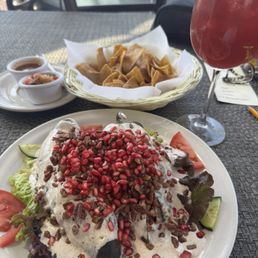 Chile en Nogales in the dining room.