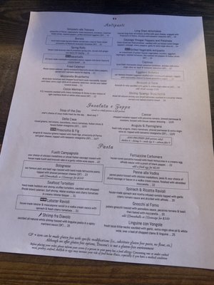 Menu photo 4 Toscana's Ristorante Peabody, MA