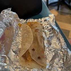 Taco Palenque Evans & 281 - Bean and cheese taco