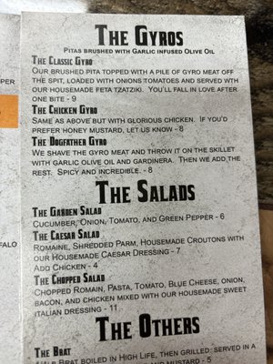 Menu photo 6 The Dogfather Bartlett, IL