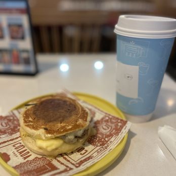 Colada Shop - Pork breakfast sandwich and a cafe con leche. - Coffee & Tea Near Me - Arlington, Virginia Colada Shop - Pork breakfast sandwich and a cafe con leche. - Coffee & Tea Near Me - Arlington, Virginia