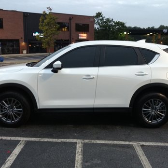 The Tint Shop - 2017 Mazda CX 5. White with Black - Car Stereo Installation Near Me - Marietta, Georgia The Tint Shop - 2017 Mazda CX 5. White with Black - Car Stereo Installation Near Me - Marietta, Georgia