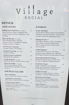 Menu photo 2 Village Social Asheville, NC Menu photo 2 Village Social Asheville, NC