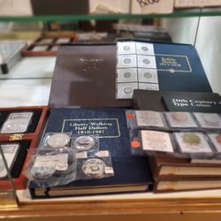 Aloha Coin & Collectibles - A very large selection of coin albums that are available either empty, partially filled or complete sets.