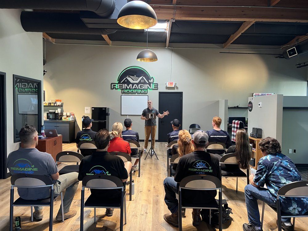 Slide of Reimagine Roofing