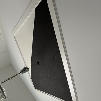 SM Wallpaper Hanging - Half completed work. - Wallpapering Near Me