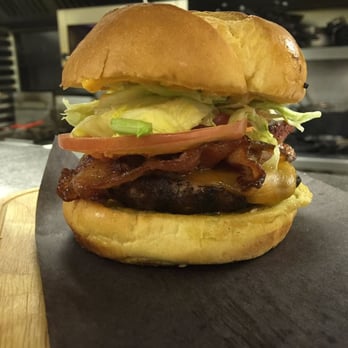 The Point - Bacon Cheddar Burger - American Near Me - Revelstoke, British Columbia The Point - Bacon Cheddar Burger - American Near Me - Revelstoke, British Columbia