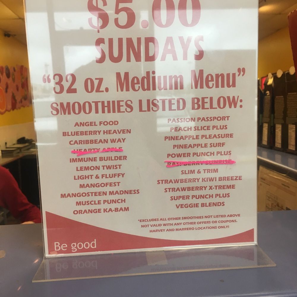 Smoothie King - Health Markets Near Me - Marrero, Louisiana Smoothie King - Health Markets Near Me - Marrero, Louisiana