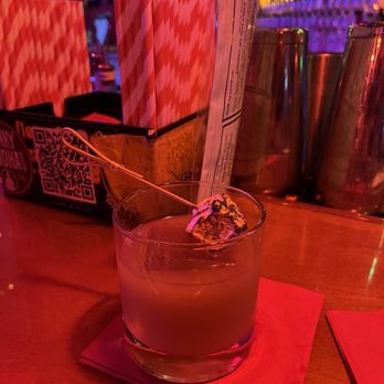 Nice Guys Pizza - Smores Old Fashioned. May only be at holidays. Charred marshmallow - Pizza Near Me - Cape Coral, Florida
