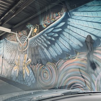 Boba Ave Express - Mural at the drive thru - Bubble Tea Near Me - Arcadia, California