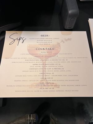 邦楽 PERFECT! MENU Beer Menu 8.24.20-1