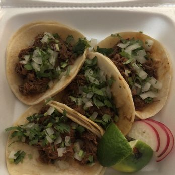 Choo Choo Tortas - Street Tacos Birria (shredded beef), such great flavor! - Mexican Near Me - Spokane Valley, Washington