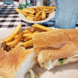 Brew-Bacher's Grill - Fries, shrimp